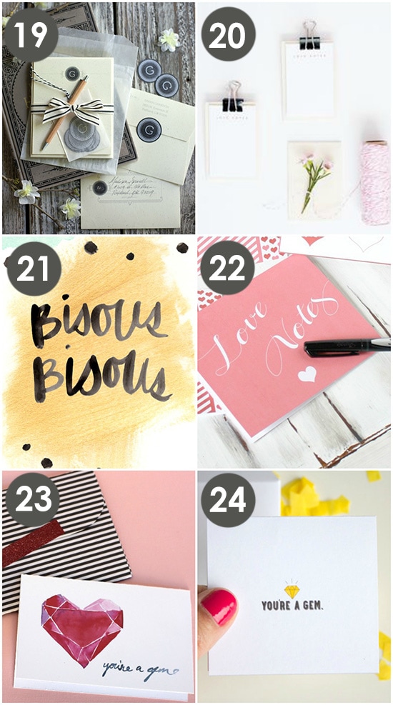 100+ Free Printable Love Notes