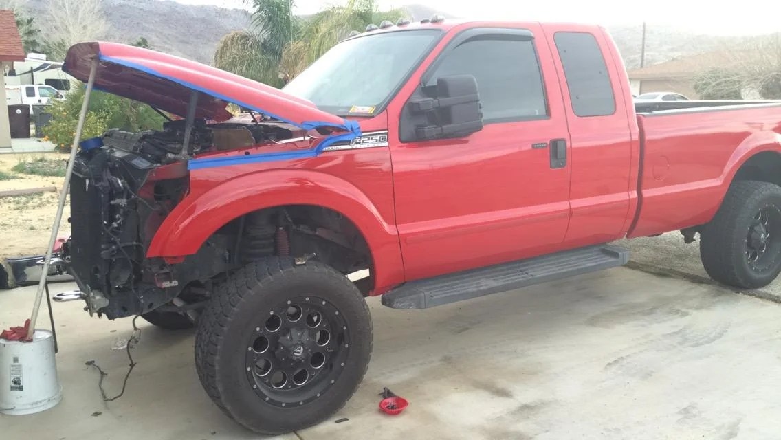 2011 2016 F250 F350 F450 Oem Front End Sheet Metal Conversion Headlights 2015 Ebay Wheels Section B - Brake Assemblies and Components Hydraulic Brake System Master Cylinder Brake Booster ClutchBrake Pedals Section C - Steering Components Steering Column Steering Box Steering Linkage Section D - Frame and Body.