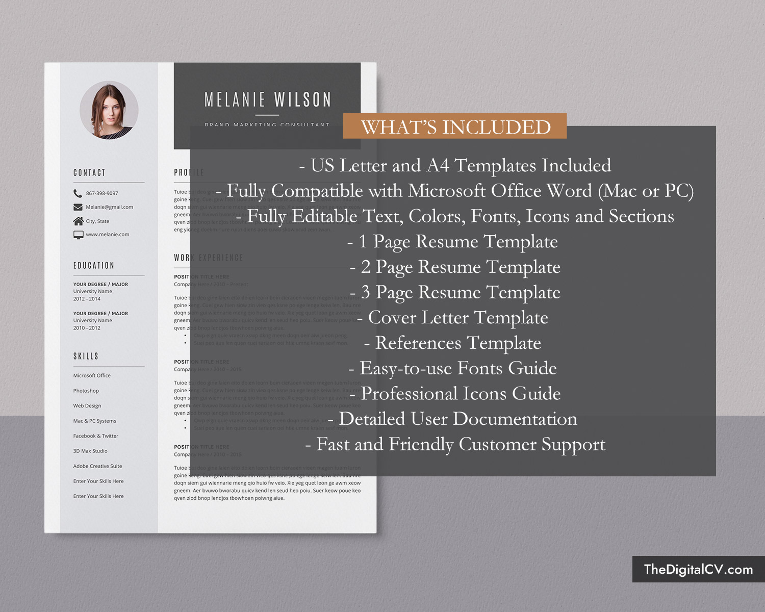 Under the text box, click on resume and cover letter or type resume into the search bar. 9+ Cv Template Twitter