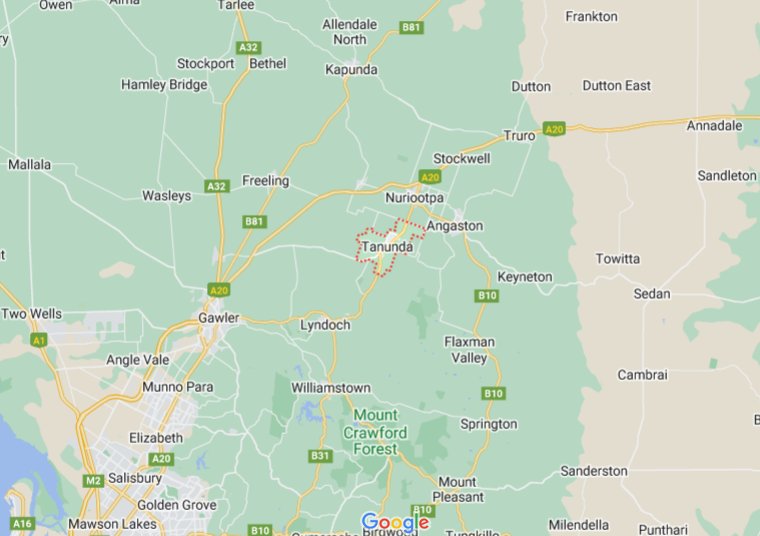 Where Is Tanunda South Australia Australia See Area Map More Tanunda 