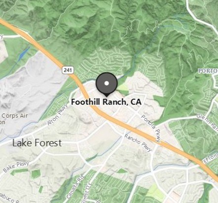 Where Is Foothill Ranch Lake Forest Nbhd California See Regional 