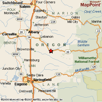 Where Is Sweet Home Oregon See Regional Map More Sweethome 
