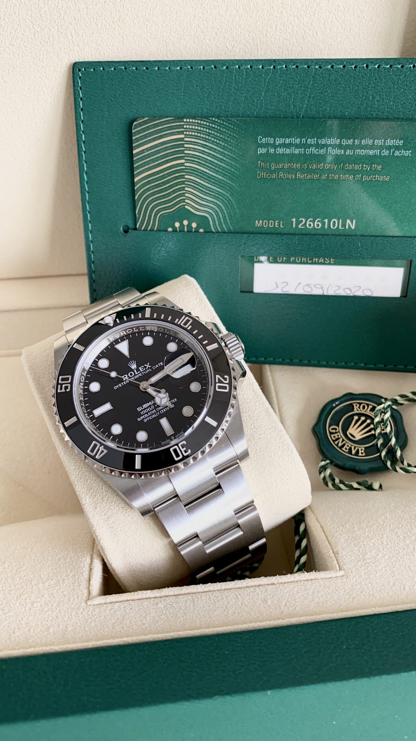 Rolex Submariner 41 Mm Ref 126610ln The Doc Watches
