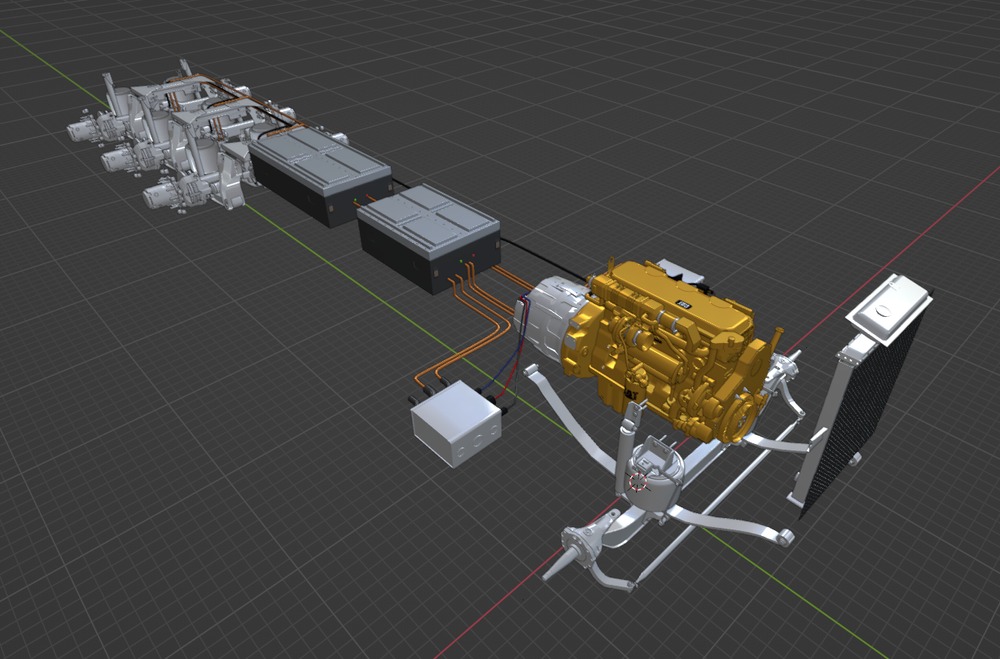 Watch A Diesel Electric Edison Semi Truck Drag A Wwii Tank Like It S