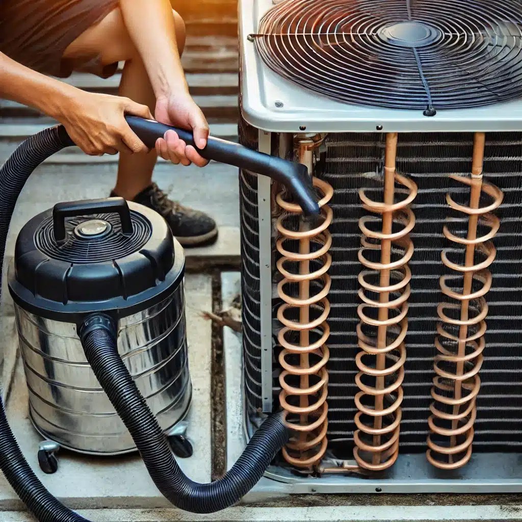 How to clean air conditioner coils