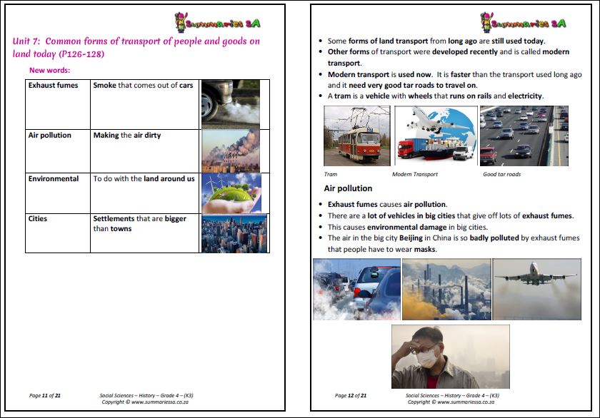 gr4 social sciences ss history term 3 tes