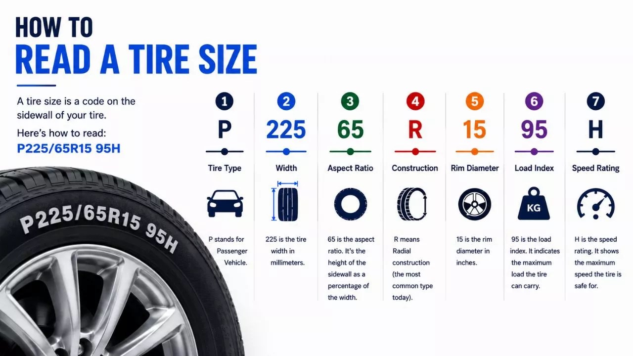 How to Read a Tire Size