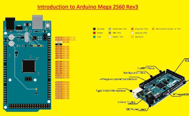 Arduino Mega 2560 Pinout, Projects Spec, 57% OFF