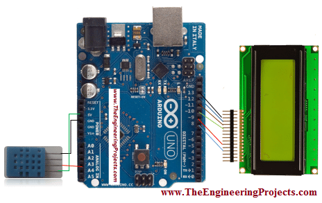 Circuit Diagram For Dht11 With Arduino