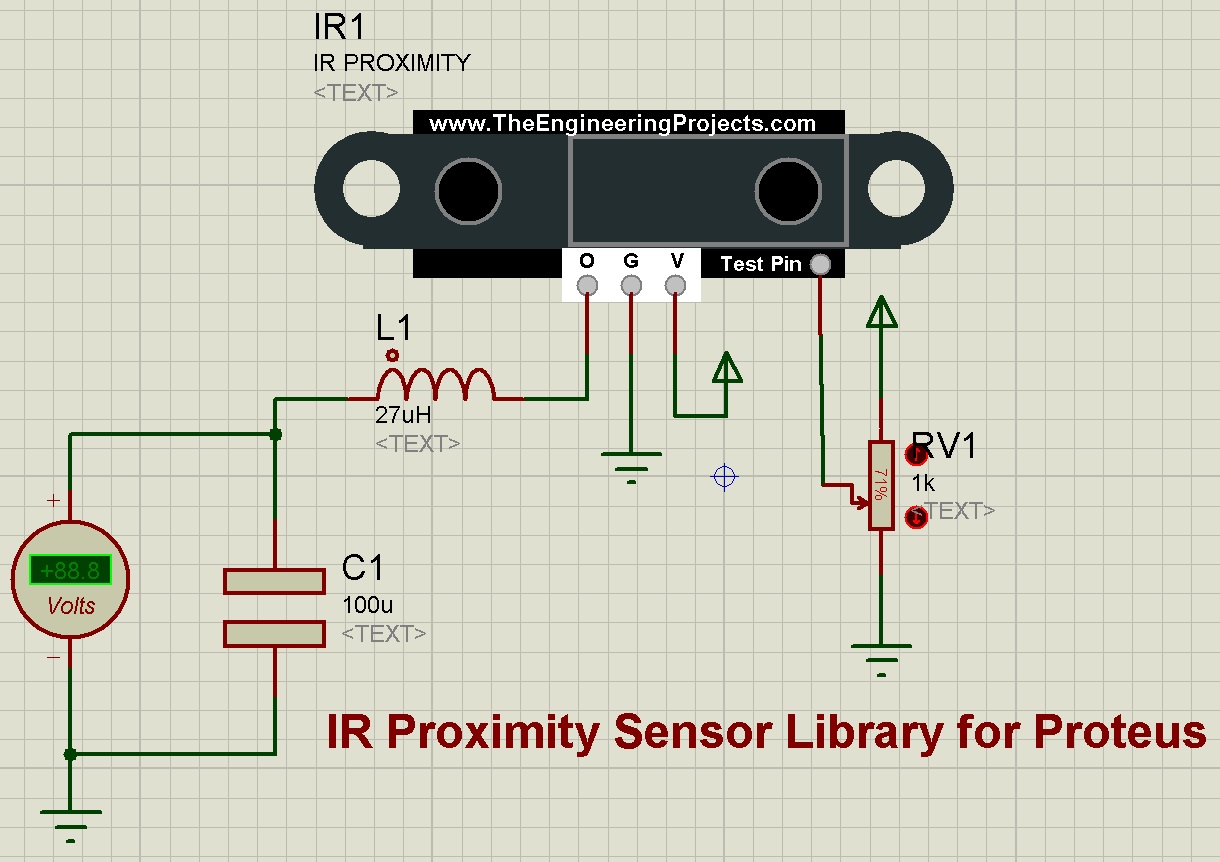 Ir Proximity Sensor Touchless Door Bell Circuit Diagram
