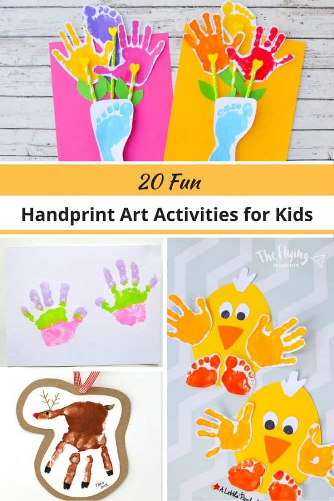 20 fun handprint art activities for kids the flying couponer