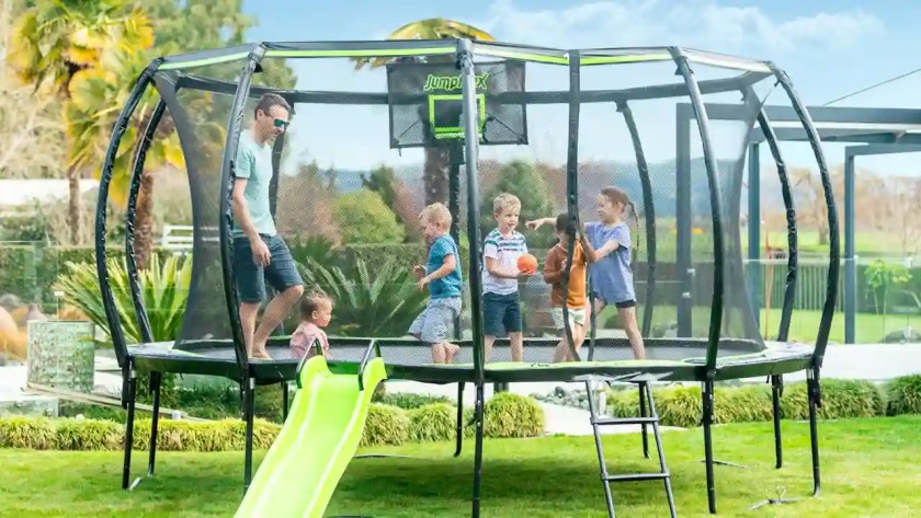 Backyard Trampoline Sizes Guide 2 Safe trampoline