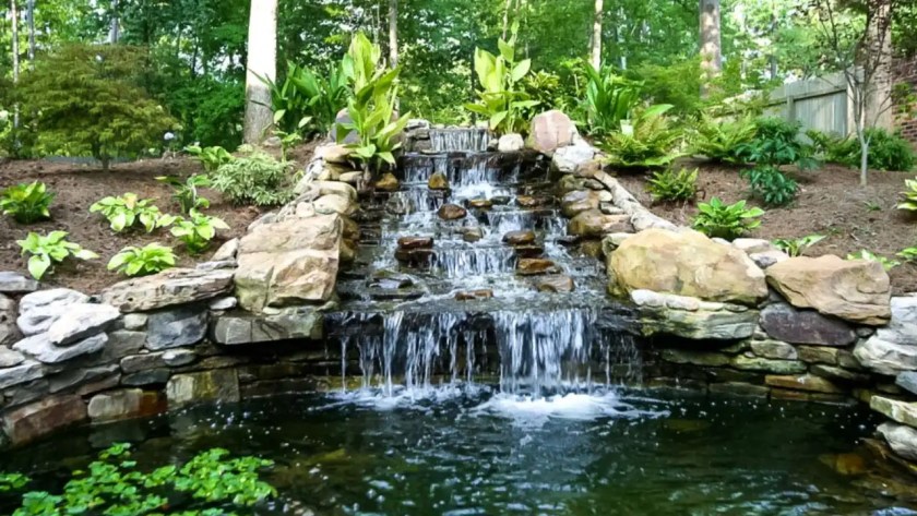 Pond Turn Over (All You Need To Know) 2 Well done garden pond waterfall
