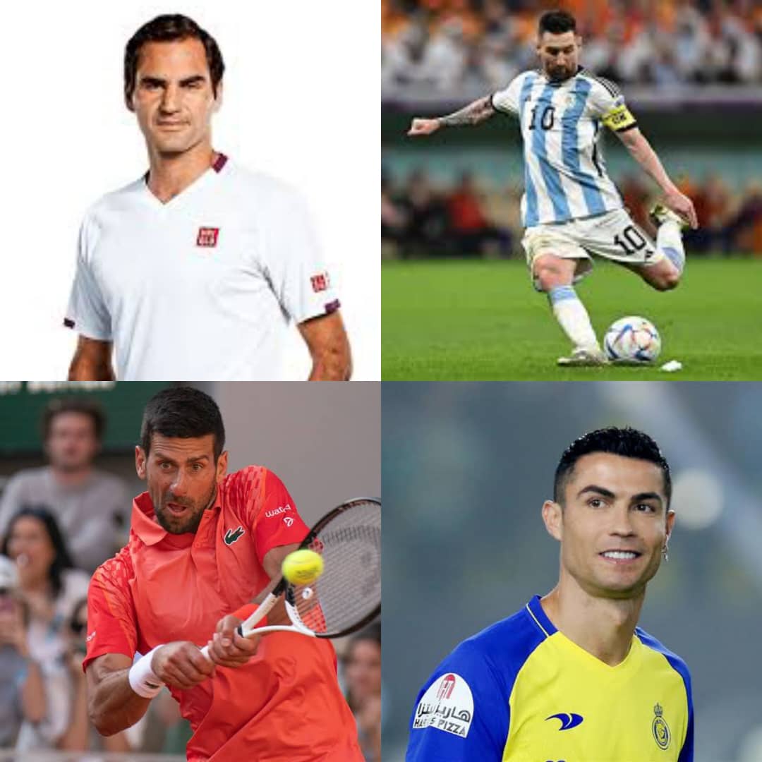Roger Federer Is Lionel Messi While Novak Djokovic Is Cristiano Ronaldo