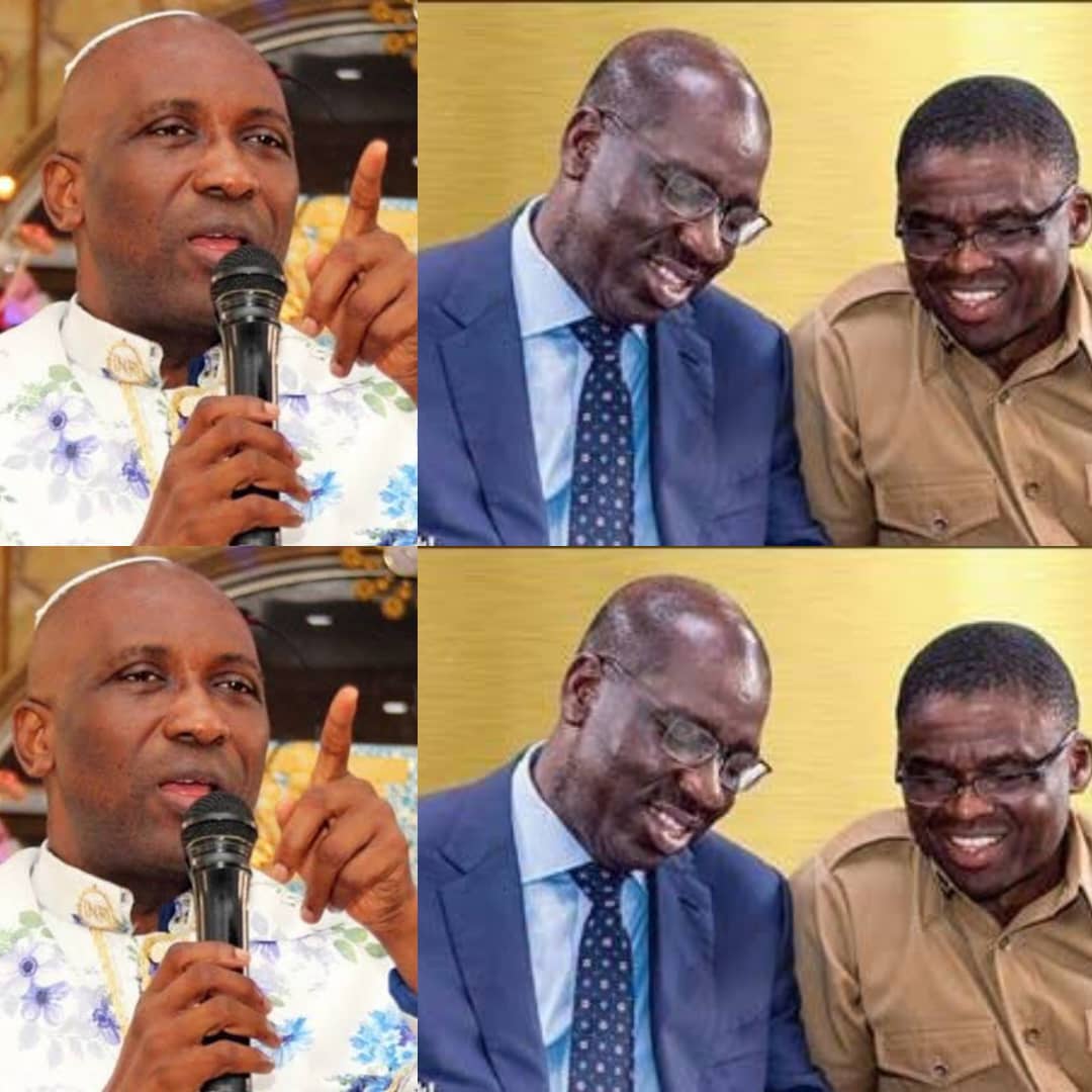 Gov Obaseki and Deputy Phillip Shaibu