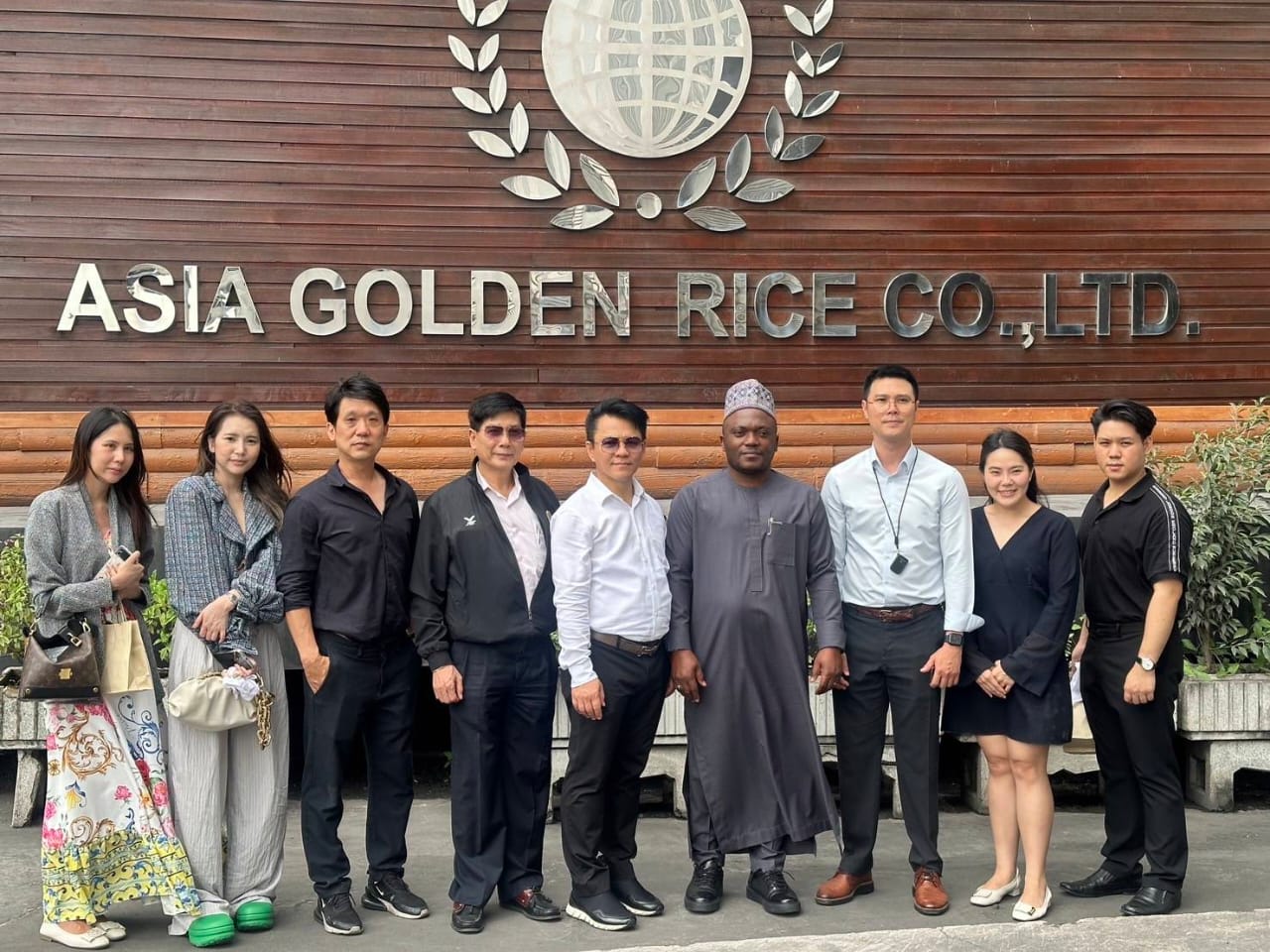 Amb. Dr. John Aderibigbe Partners Golden Rice Asia