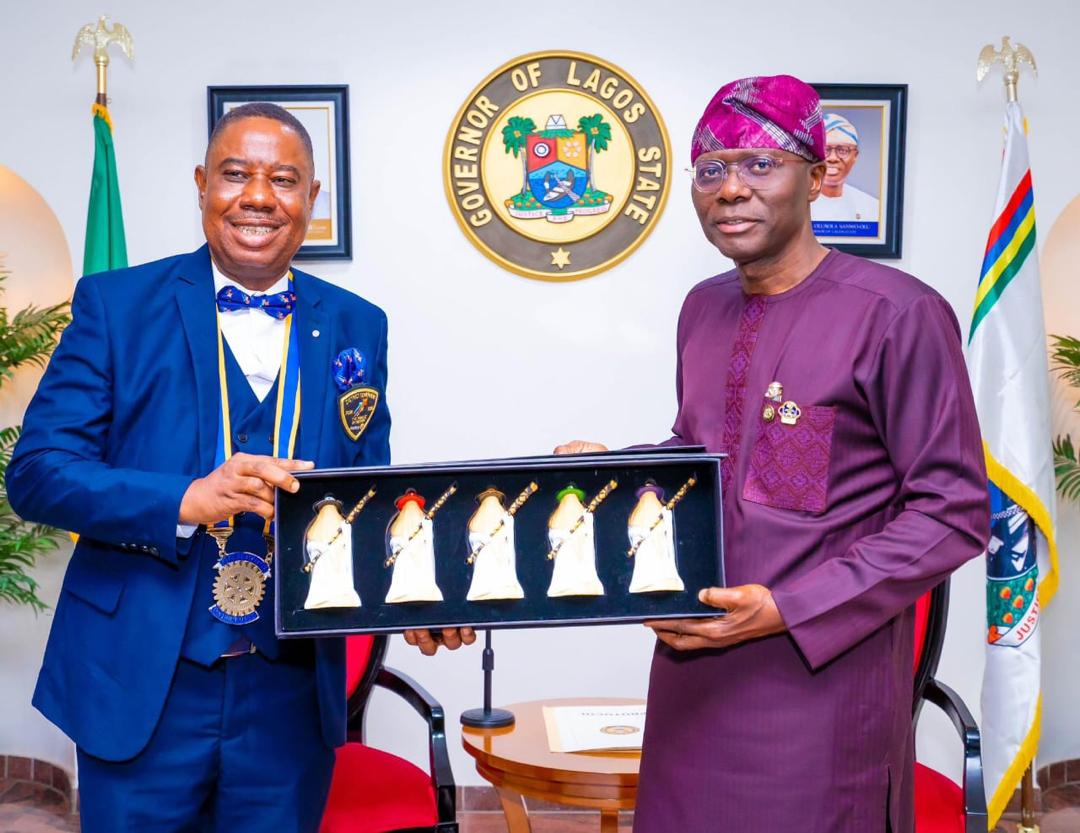 Sanwo-Olu Pledges Collaboration With Rotary International