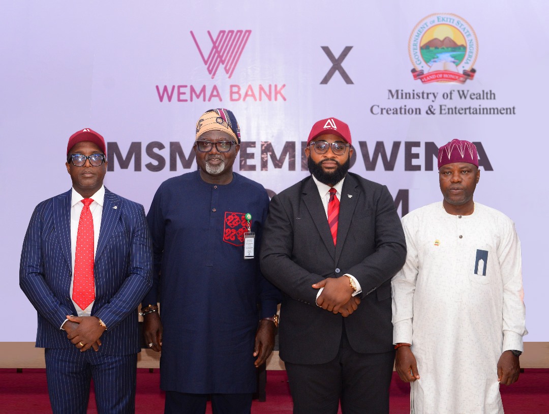 Wema Bank Empowers 100000 MSMEs In Ekiti State