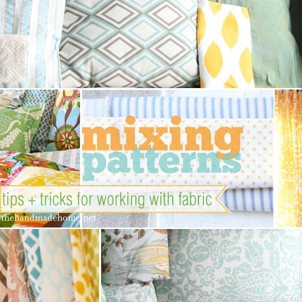 mixing patterns tips + tricks for fabric