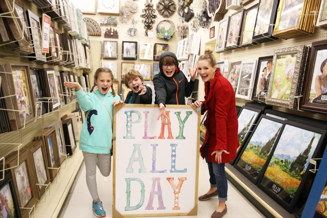 that one time i had my art in hobby lobby The Handmade Home