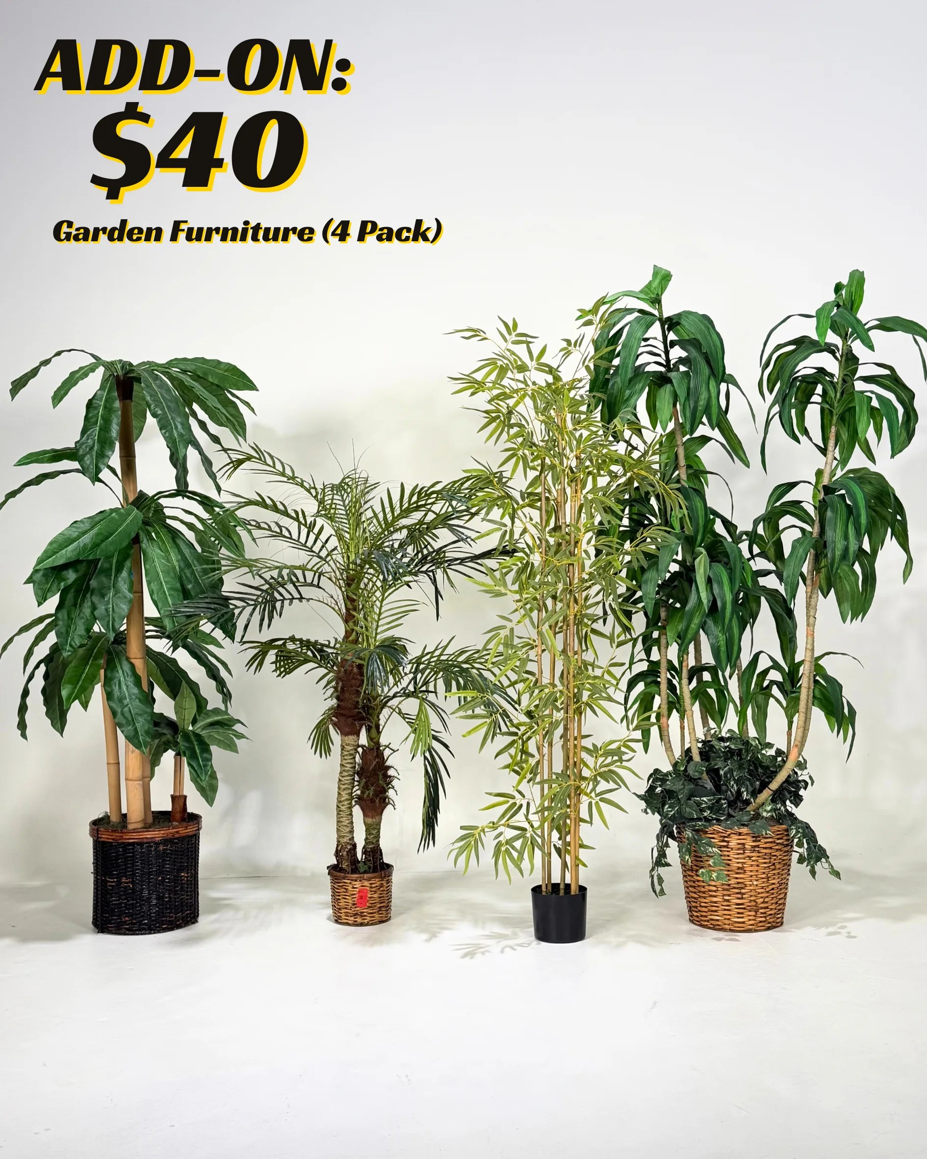 Garden Furniture (4 Pack)