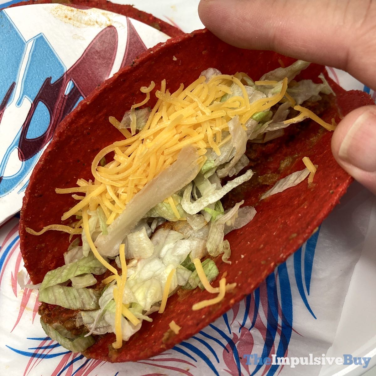 flamin hot ranch doritos taco