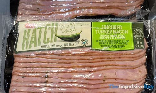 H E B Hatch Uncured Turkey Bacon