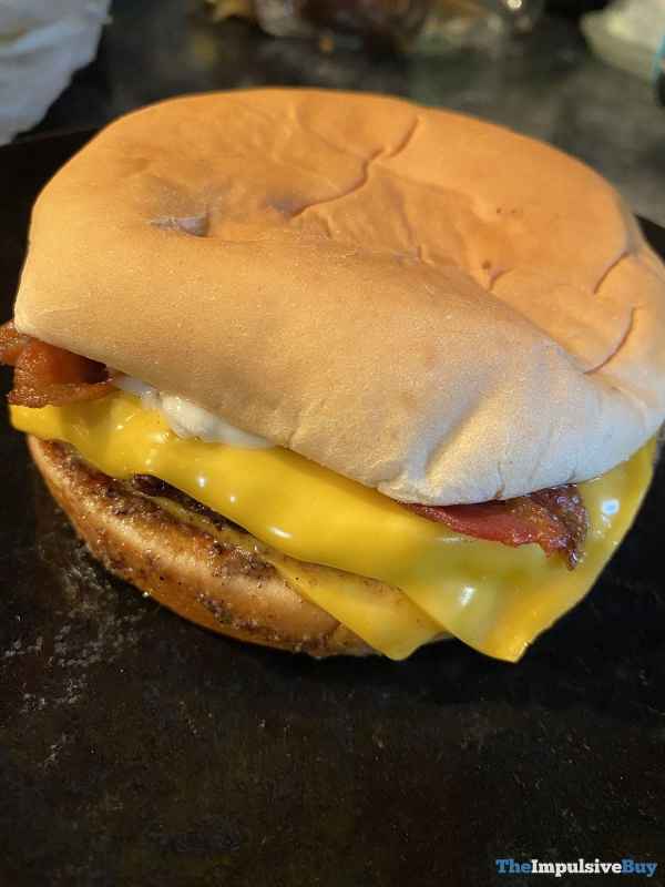 Sonic Steak Butter Bacon Cheeseburger