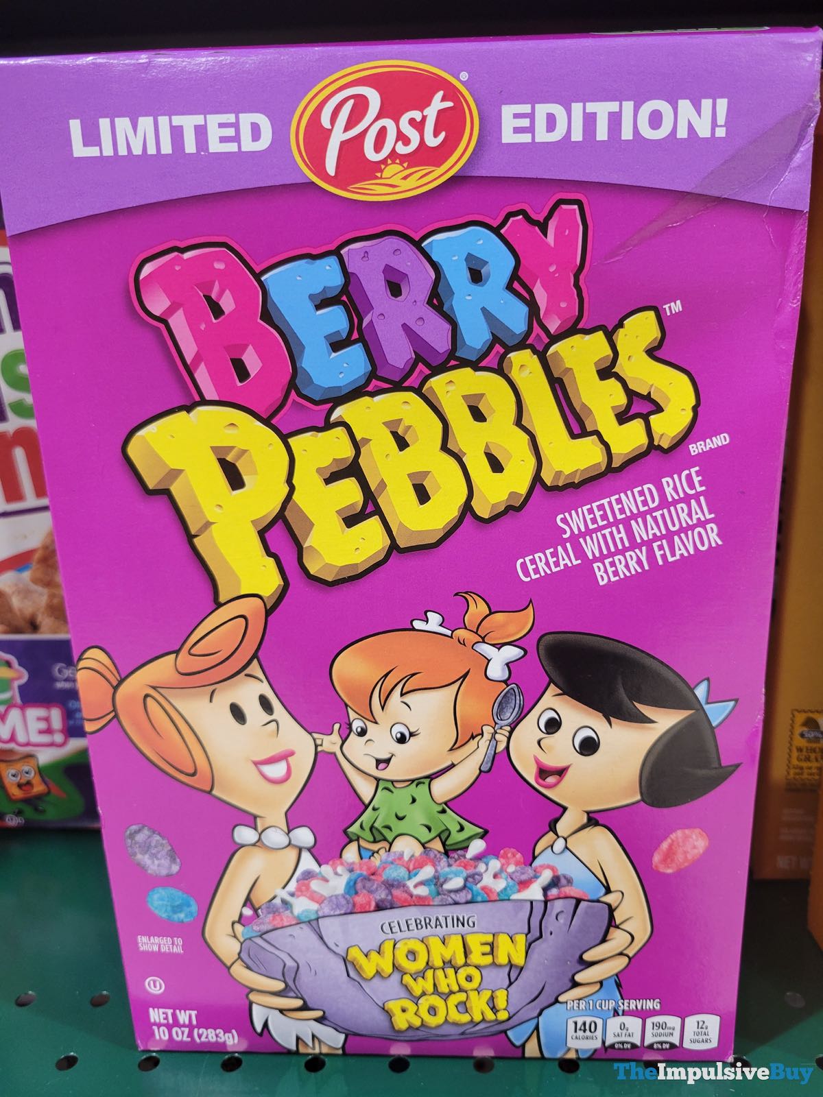 SPOTTED: Limited Edition Post Berry Pebbles Cereal