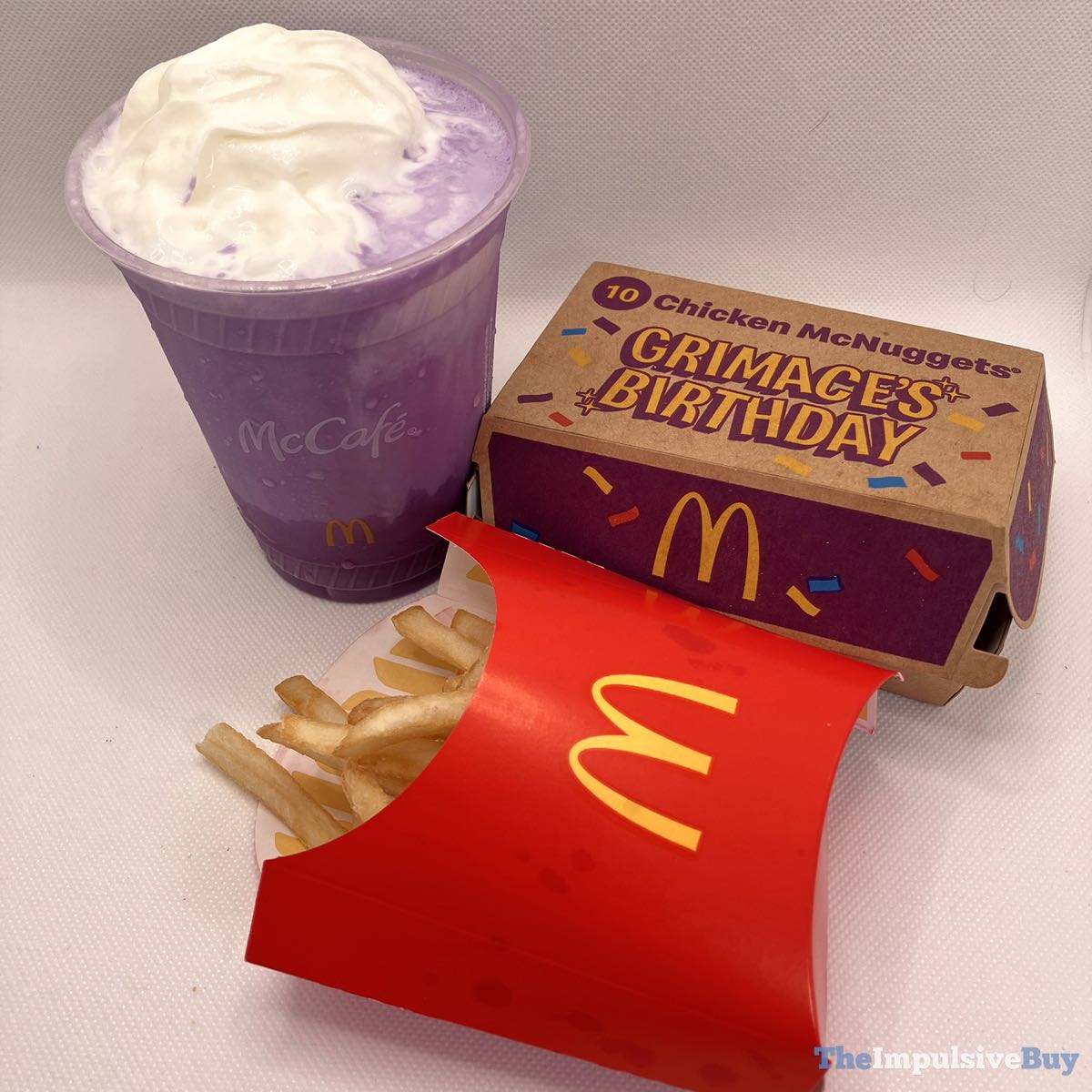 REVIEW McDonald's Grimace's Birthday Meal feat. Grimace's Birthday