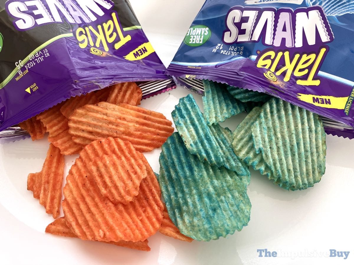 blue spicy chips