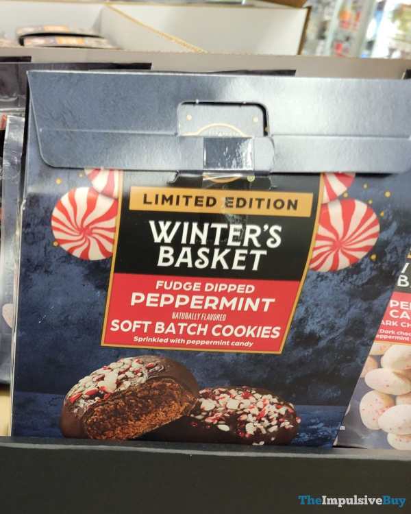 Private Selection Limited Edition Winter's Basket Fudge Dipped Peppermint Soft Batch Cookies