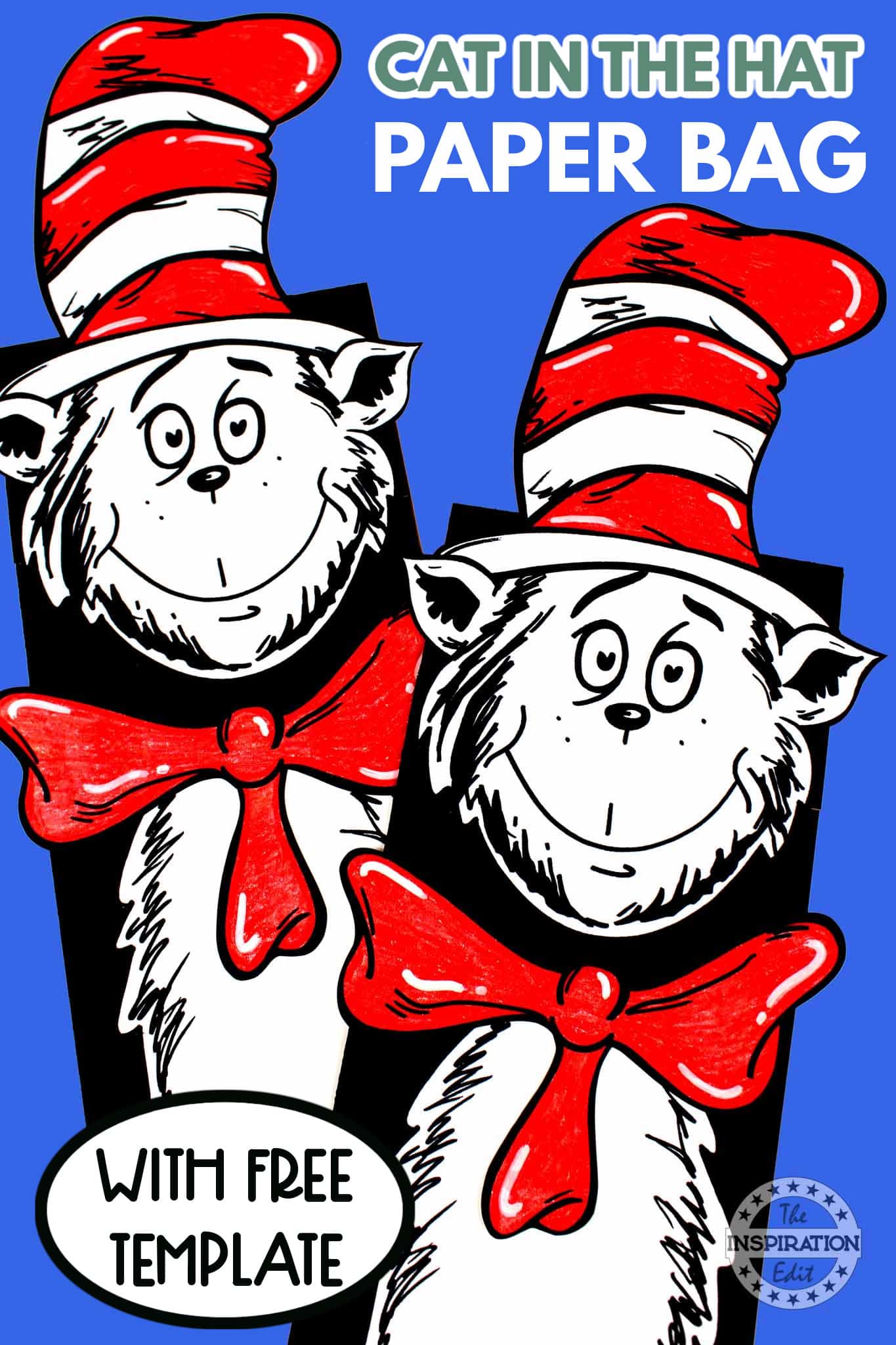 Cat in the hat puppet craft activity · the inspiration edit