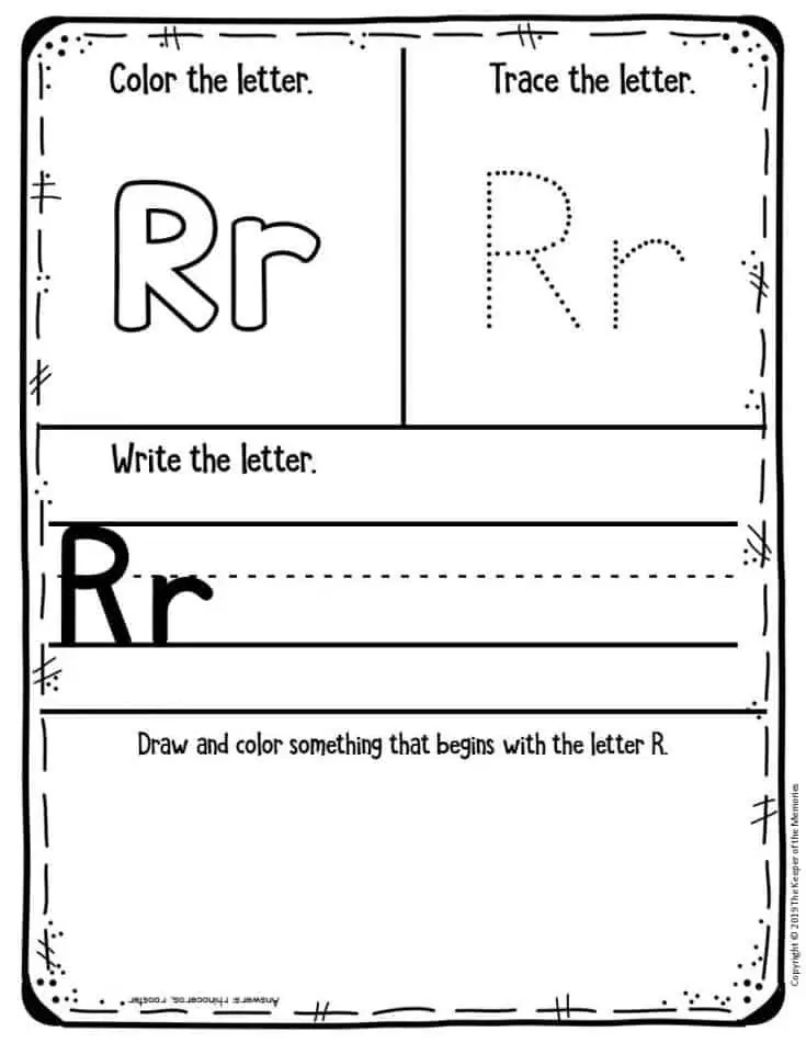 preschool worksheets my first alphabet learning notebook rr the