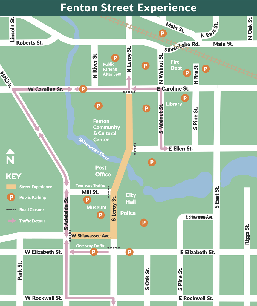The Fenton Street Experience A Go Again In 2021 The Lasco Press Fenton Downtown Map 