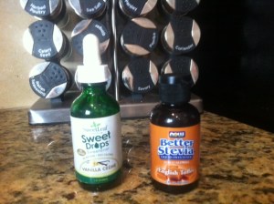 liquid stevia bottles