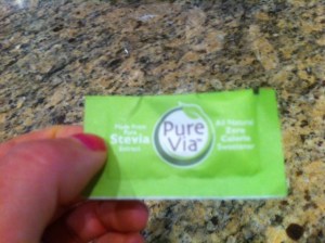 my stevia packet