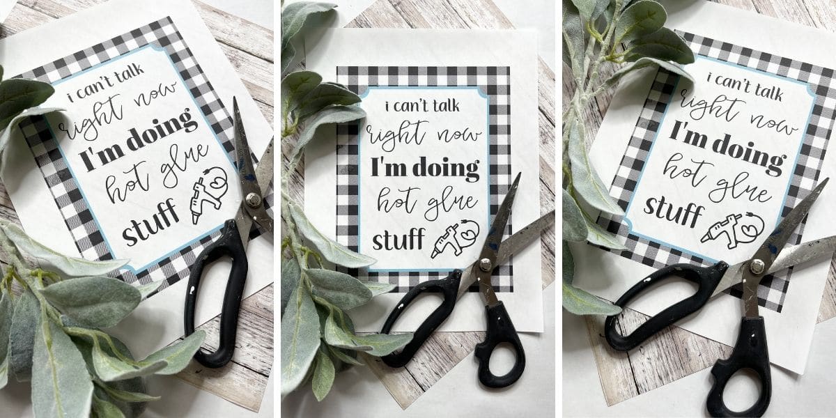 Get your free craft room printable instantly!