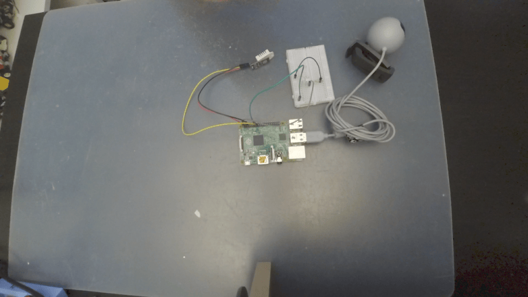 Baby Surveillance Pi with sound and temperature