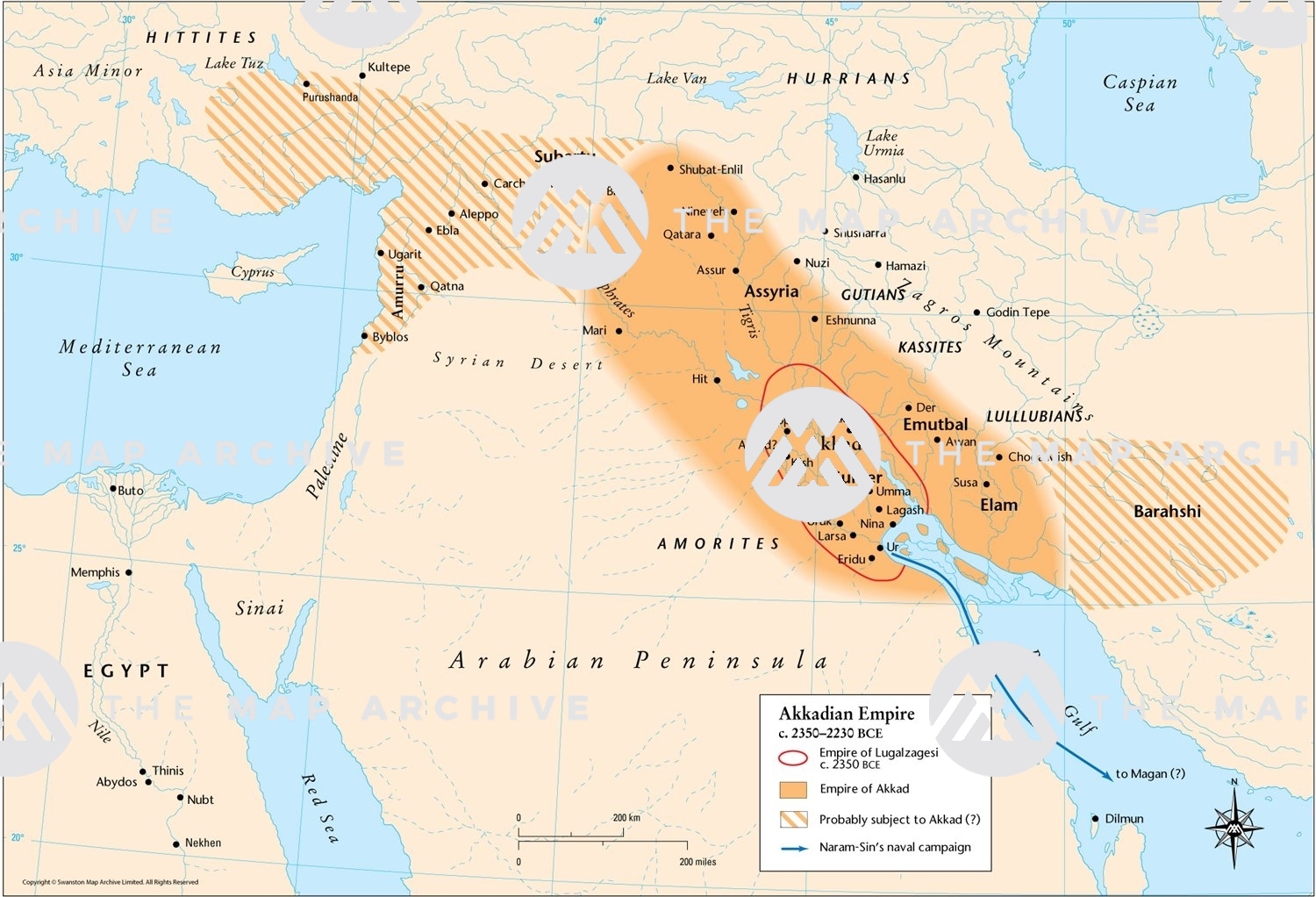 Akkadian Empire C 2350 2230 BCE Products Ax00112 
