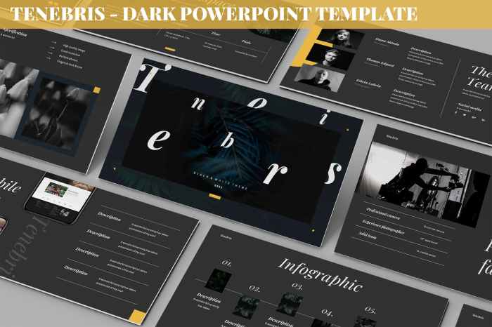 PPT Templates Dark
