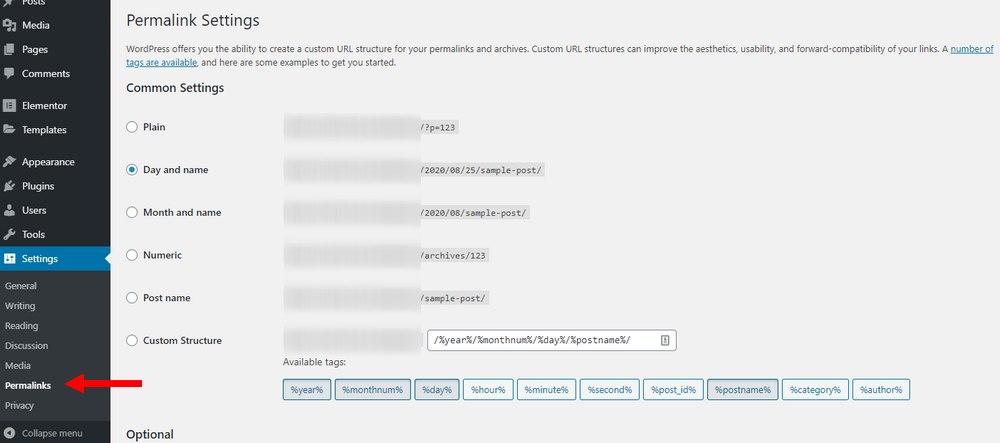 You can easily verify your permalink settings in your wordpress admin . How To Edit & Change Permalink In WordPress - Theme Junkie
