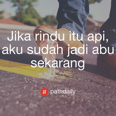 Udah coba #pathdaily belum nih. Customize Kata Kata Motivasi