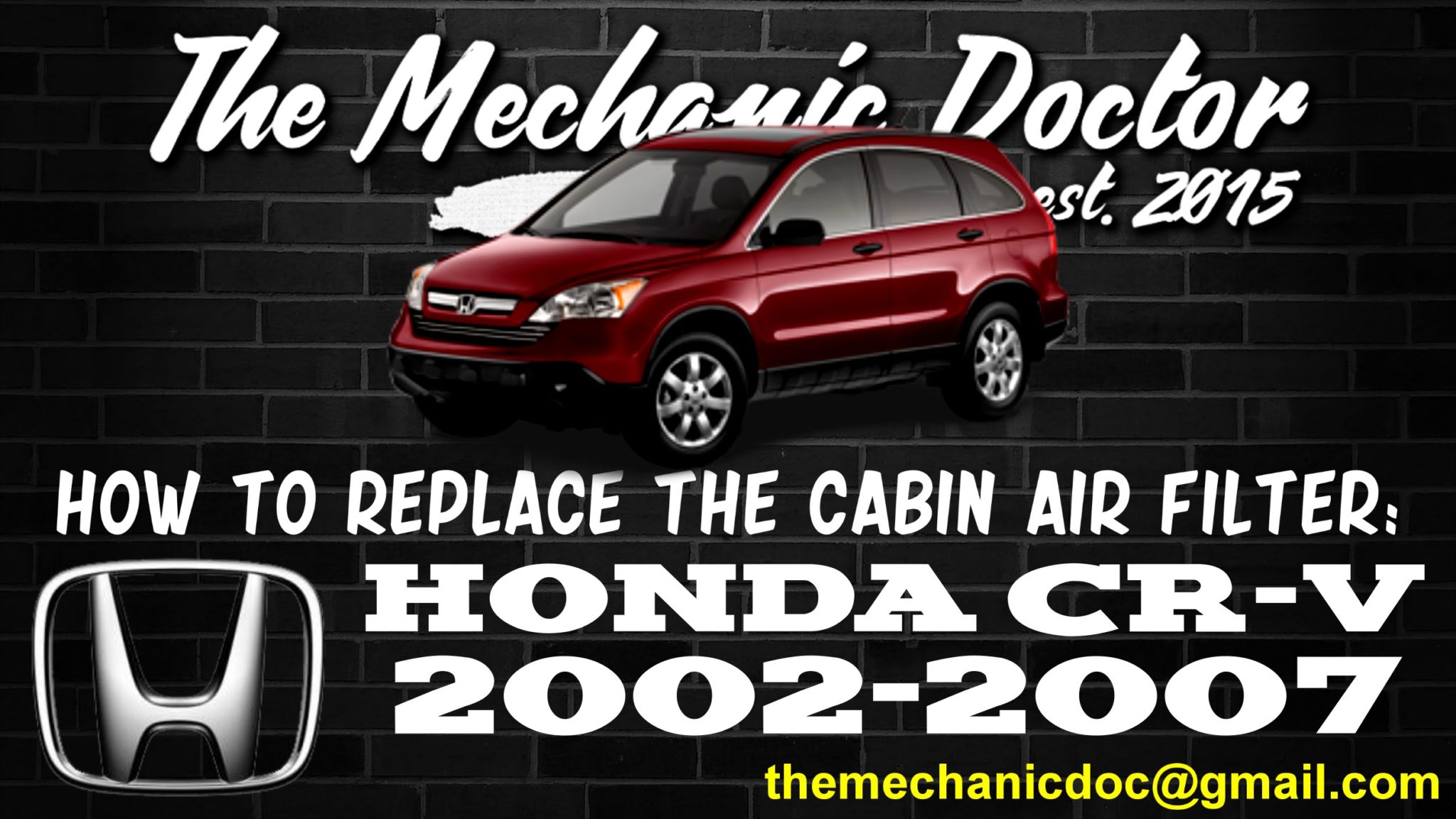 How To Replace The Cabin Air Filter Honda Cr V 2002 2003 2004