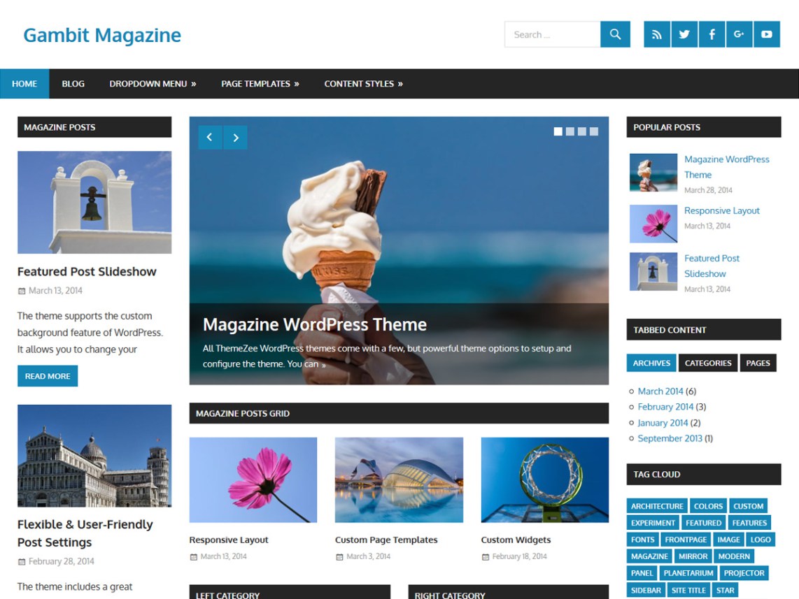 By steve paris 25 march 2021 free themes to help you get started online in style 1. 10 Free Magazine WordPress Themes 2017 | Themely