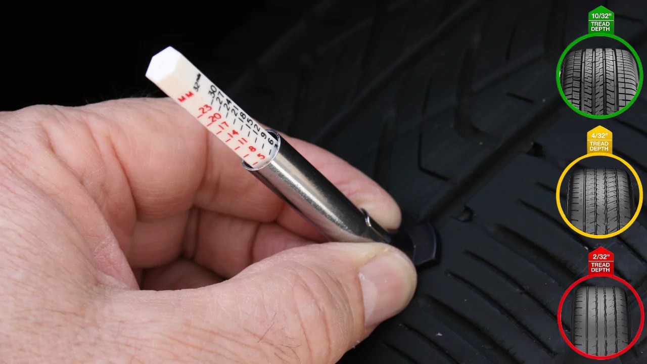 How to Check Tire Tread Depth