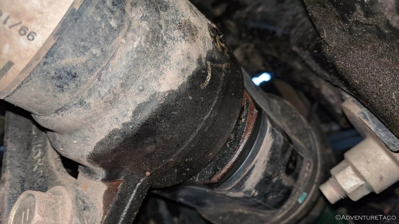 Front Differential Leaking