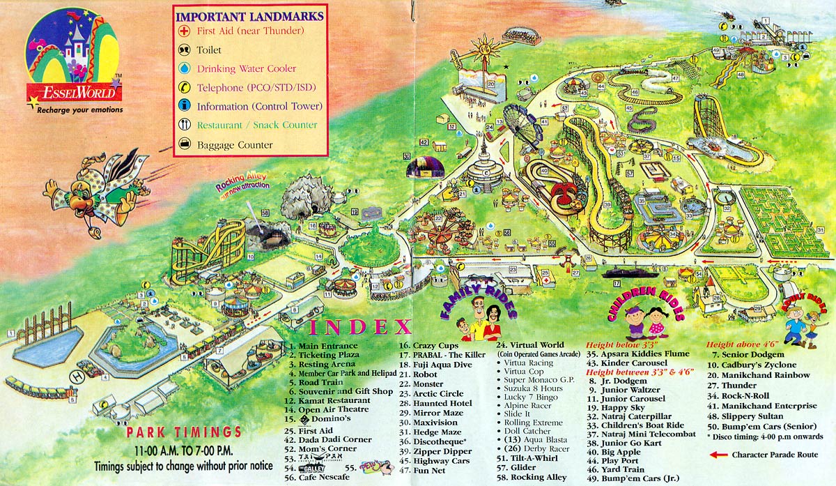 EsselWorld Map 2026 PDF Printable Net EsselWorld Map 2003 