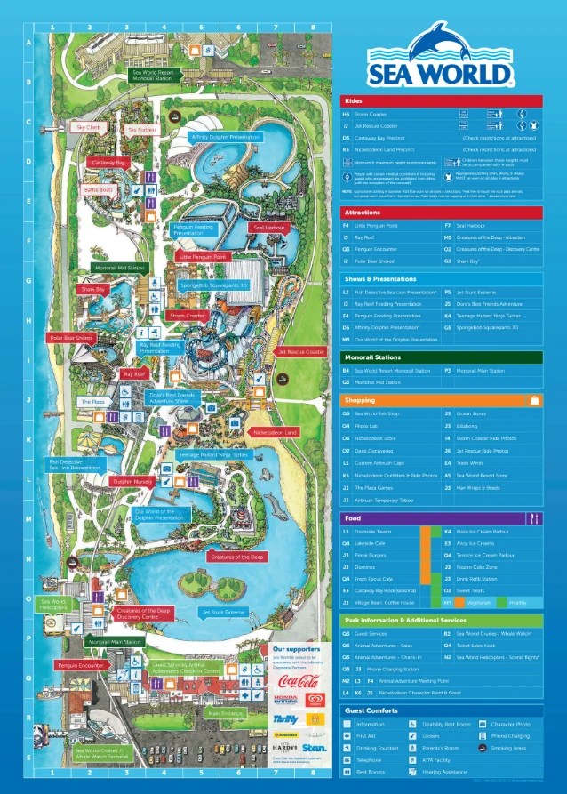 Old SeaWorld Gold Coast Maps 1996 To 2024 Archive SeaWorld Gold Coast Map 2017.webp