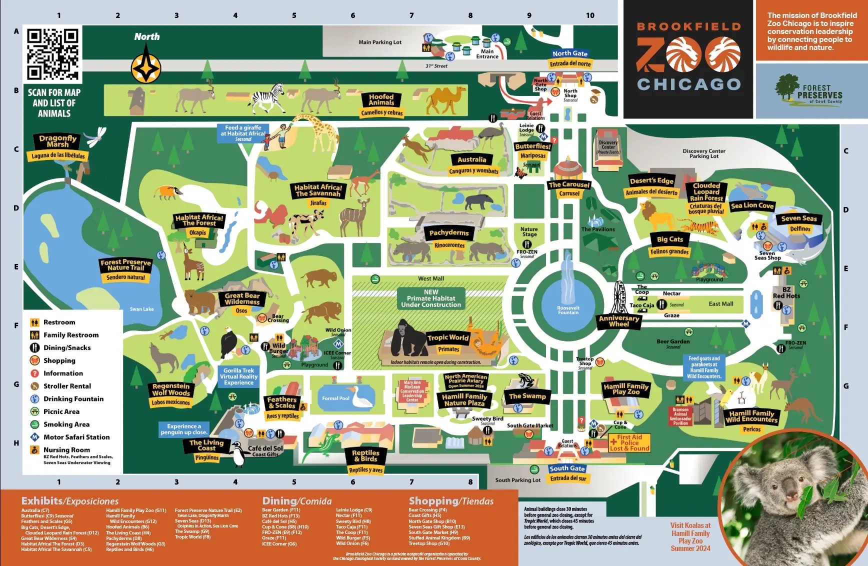 Brookfield Zoo Map 2026 PDF Printable Net Brookfield Zoo Map 2025.webp
